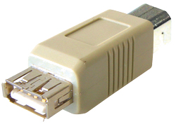 Adaptateur USB2.0 A vers B F/M