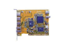 Carte PCI 3+1 ports USB 2,0 / 2+1 ports IEEE 1394