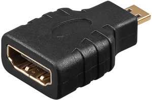 Adaptateur Micro HDMI mâle / HDMI femelle