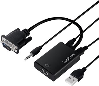 Convertisseur VGA+Audio vers HDMI CV0060