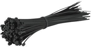 Serre câble 150 x 3,6mm / Sachet de 100, Noir