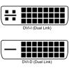Adaptateur DVI-I F / DVI-D M