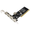 Carte PCI USB2.0 4 ports + 1 interne - PC0028