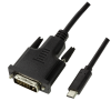 Cordon USB-C vers DVI 3,00m - UA0332