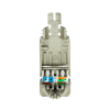 Connecteur Industriel RJ45 Cat8.1 blindé, câble souple et rigide - MP0080