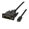 Cordon USB-C vers DVI 1,80m - UA0331