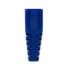 Manchons découpables Snagless RJ45 diamètre 5,5 à 8,5 mm Bleu par 50 - MP0059