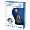 Mini Souris Optique USB rétractable noire LogiLink - ID0016