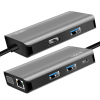 Station d'accueil USB-C 3.2 4K, 7 ports + PD - UA0410