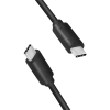 Cordon USB3.2 Type-C M/M, 4K/100W, noir, 0,50m - CU0128