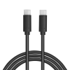 Cordon USB3.2 Type-C M/M, 4K/100W, noir, 1,00m - CU0129