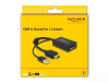 Adaptateur HDMI M > DisplayPort 1.2 F 0,25m - DeLock 62667