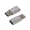 Adaptateur USB3.0 Type-A M vers USB3.2 Type-C F monobloc - AU0056