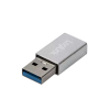 Adaptateur USB3.0 Type-A M vers USB3.2 Type-C F monobloc - AU0056