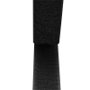 Bande auto-agrippante adhésive 25mm, rouleau de 5m - noir - KAB0080