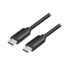 Cordon USB3.2 Type-C M/M, 4K/100W, noir, 0,50m - CU0128