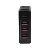 Chargeur de table USB, 3 ports USB-A & 1 port USB-C 72W - PA0122