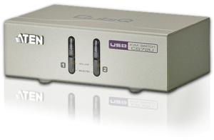 Aten CS72U KVM 2 ports USB + Audio + cables