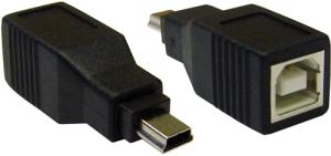 Adaptateur Mini USB 5 Points Male vers USB BF