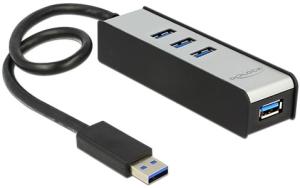 Hub USB3.0 4 ports auto-alimenté
