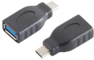 Adaptateur USB3.1 (USB-C) M vers USB3.0 Type-A F monobloc