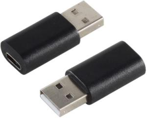 Adaptateur USB2.0 Type-A M vers USB-C 3.1 F monobloc