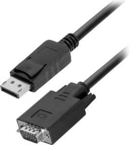 Cordon DisplayPort Mâle vers VGA Mâle 2,00m