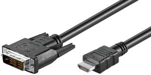 Cordon HDMI-A M/DVI-D M 2,00 m