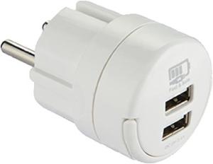 Adaptateur Secteur USB 2 ports 2.4A