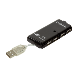 Mini Hub USB 2.0, 4 ports Auto-alimenté - UH0001A