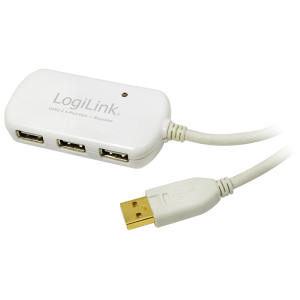 Câble répéteur 12,00m + HUB 4 ports USB2.0 - UA0108