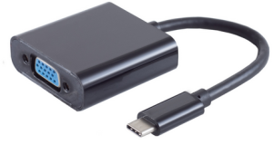 Convertisseur USB-C 3.1 / VGA - Noir