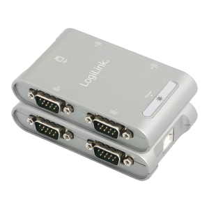 Convertisseur USB2.0 à 4 ports Série RS232 - AU0032