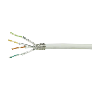 Câble CAT6 S/FTP Rigide CCA PVC boite de 305m - Blanc