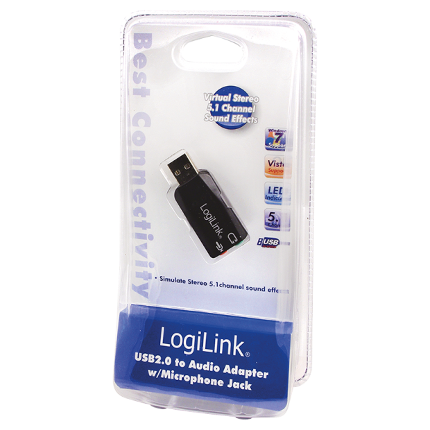 Carte Son Externe LogiLink USB 7.1 UA0078
